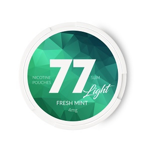 77 Woreczki Nikotynowe Fresh Mint Light