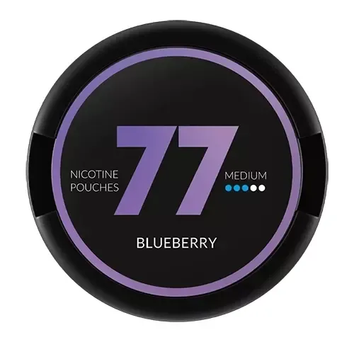 77 Woreczki Nikotynowe Blueberry Light
