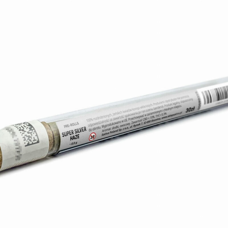 CBD Pre Rolls 0.5g (Super Silver Haze)