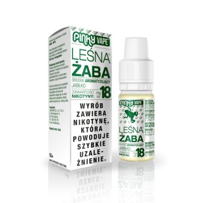 Pinky Vape Leśna Żaba (Zielone jabłko) 03mg/10ml