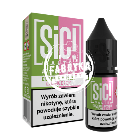 SIC! Salt Duplex (Elderflower Lychee)