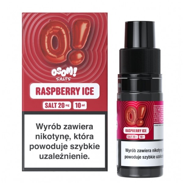 Osom! Salt (Raspberry Ice) 20mg 10ml