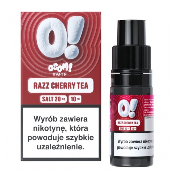 Osom! Salt (Razz Cherry Tea) 20mg 10ml