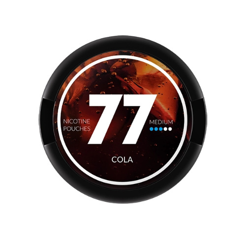 77 Woreczki Nikotynowe Cola Medium