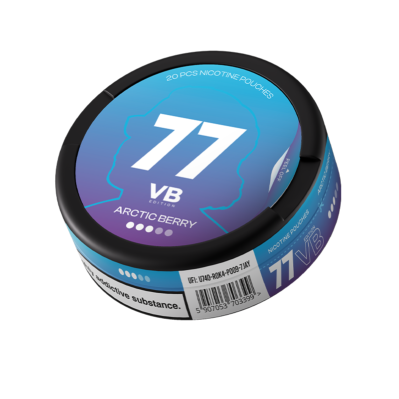 77 Woreczki Nikotynowe VB Edition Arctic Berry Light