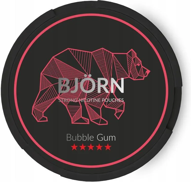 Bjorn Woreczki Nikotynowe Bubblegum 32mg