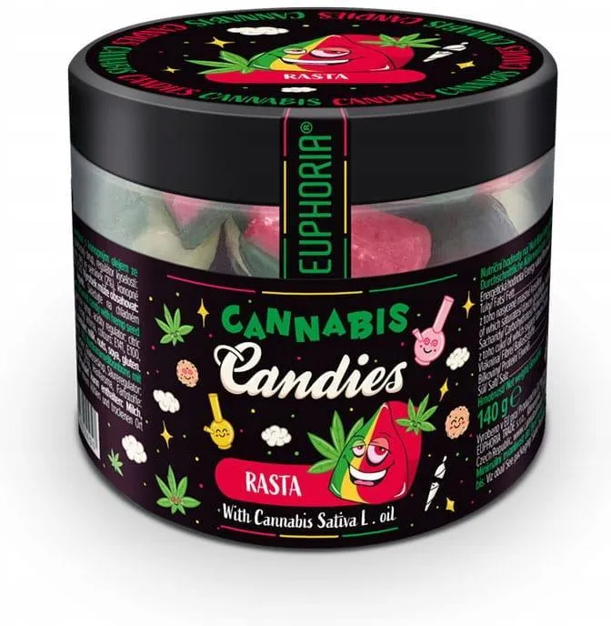 Cukierki CBD Rasta Euphoria 140g