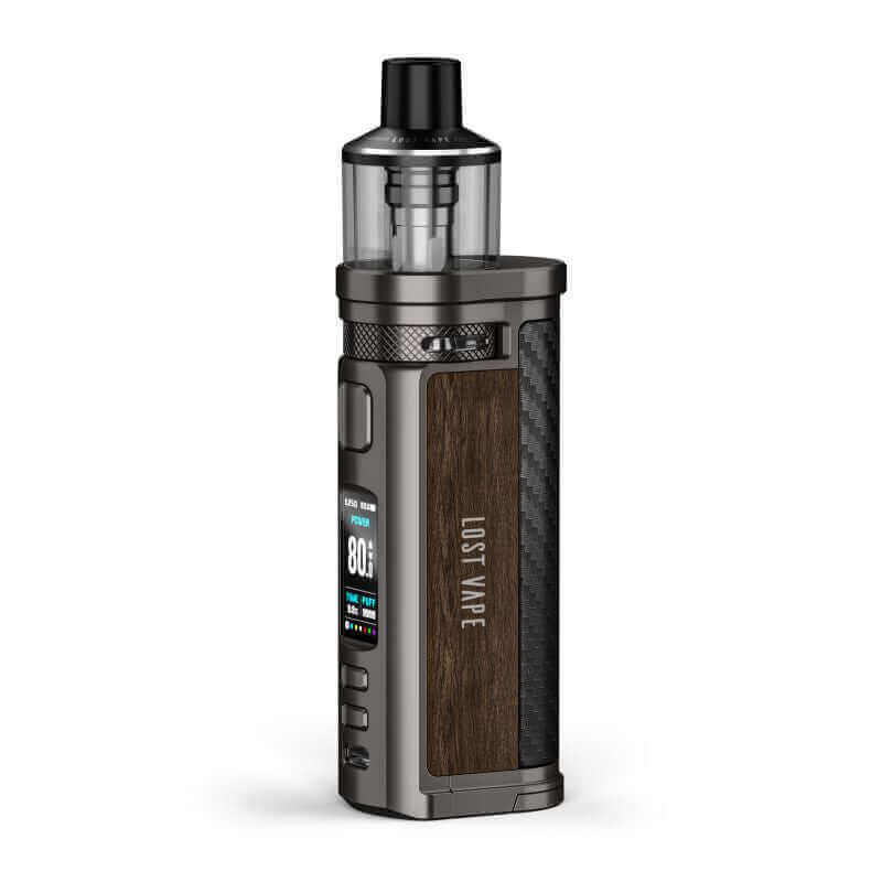 Lost Vape Centaurus Q80 Kit (Gunmetal Teak Wood)