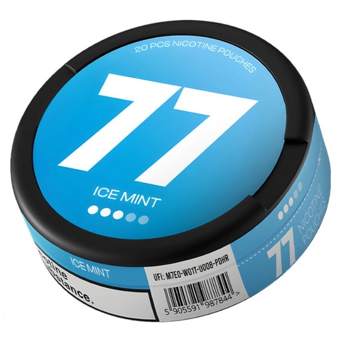 77 Woreczki Nikotynowe Ice Mint Light