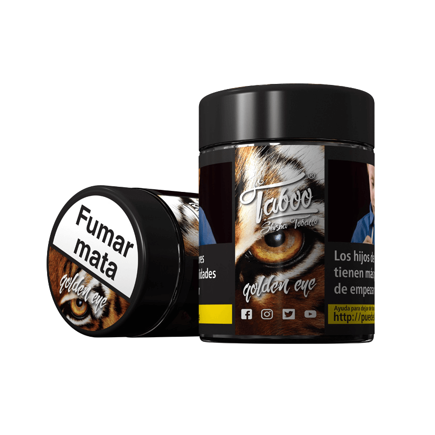 Taboo Tytoń do Shishy Golden Eye 50 g: zielone jabłko, ice