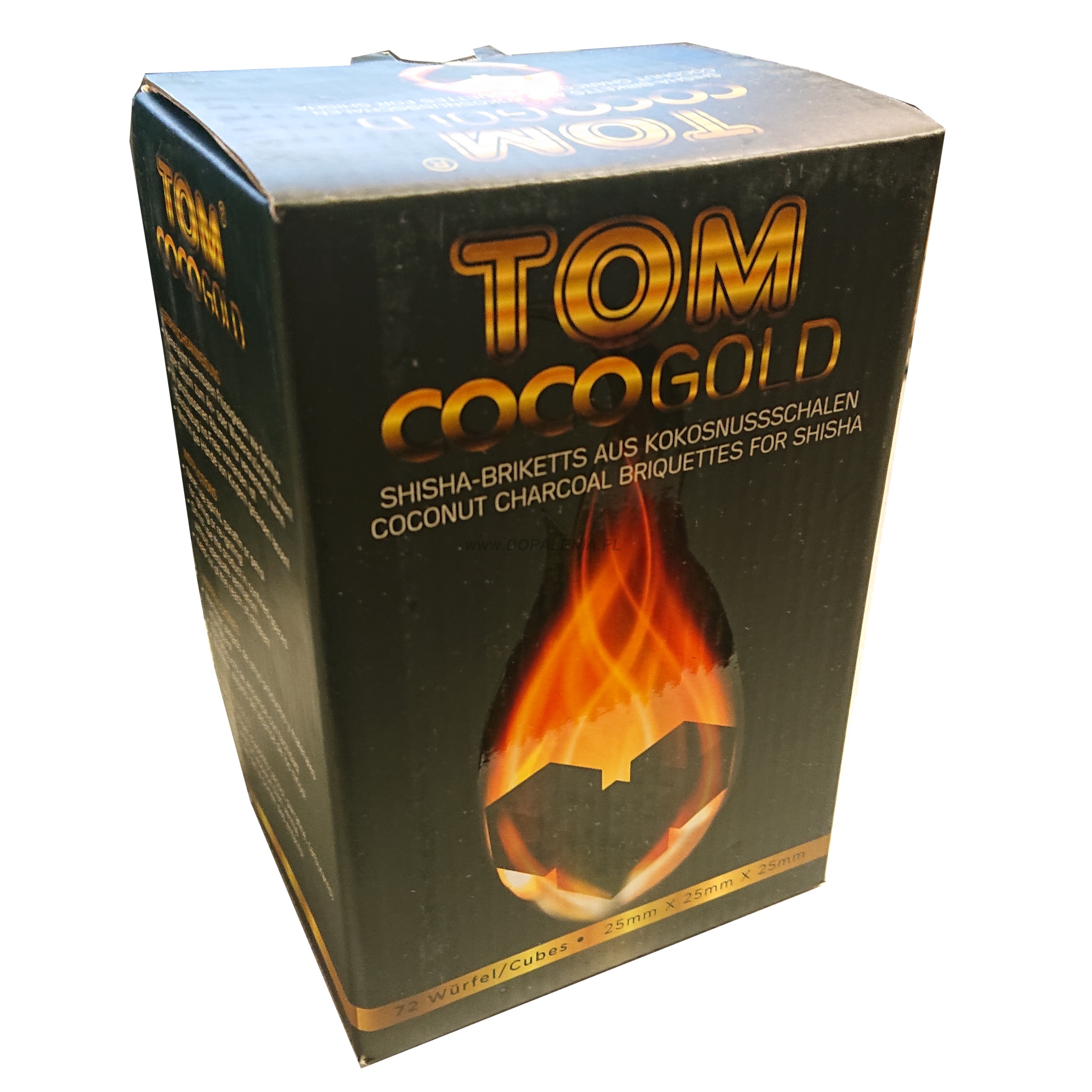Węgielek do shishy Tom Cococha GOLD 1KG (BE33161)