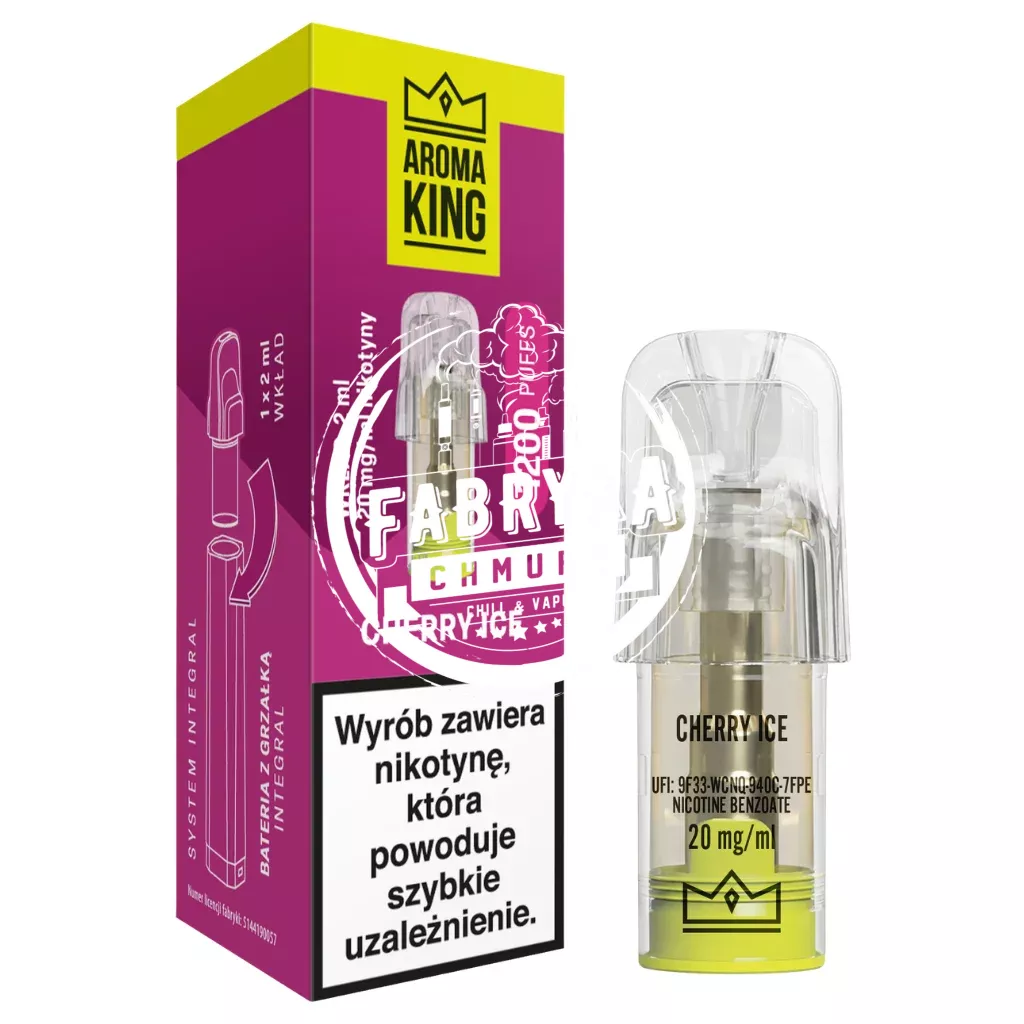 Aroma King Wkład Cherry Ice 20mg 2ml