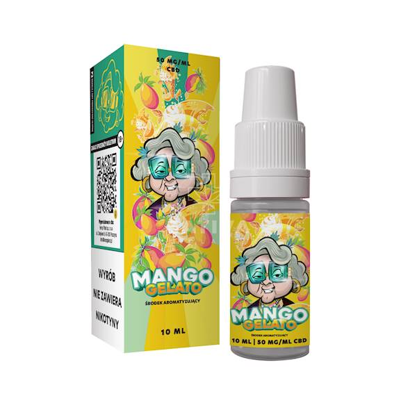 Liquid MANGO GELATO - 500 mg CBG - 10 ml
