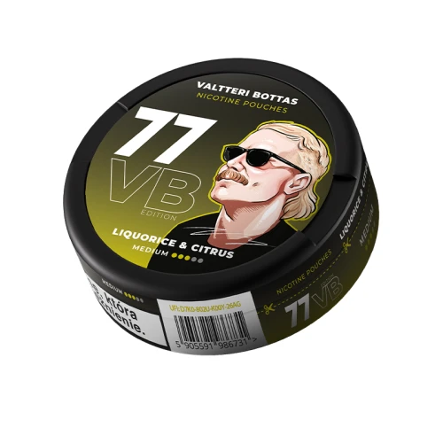 77 Woreczki Nikotynowe VB Edition Liquorice Citrus Medium