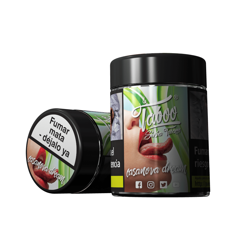Taboo Tytoń do Shishy Casanova Dream 50g Aromat: ogórkowa lemoniada