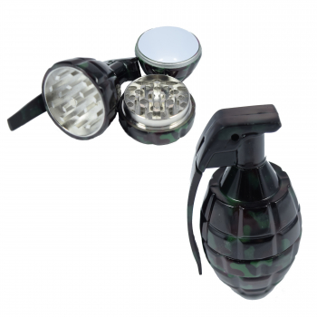 Młynek metalowy granat fi 40 mm/ 3 part (20536)