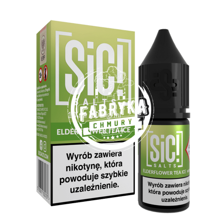 SIC! Salt Thea (Elderflower Tea Ice)