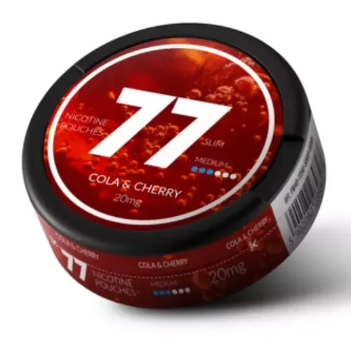 77 Woreczki Nikotynowe Cola %26 Cherry Medium