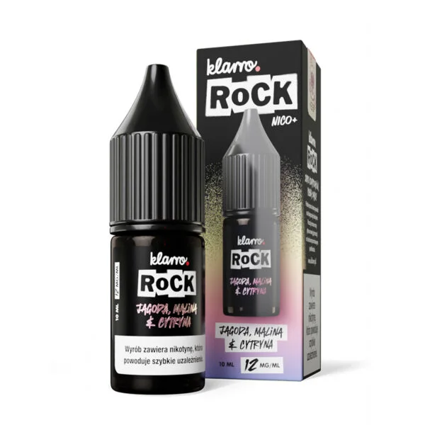 Klarro Rock Jagoda Malina Cytryna 12mg/10ml