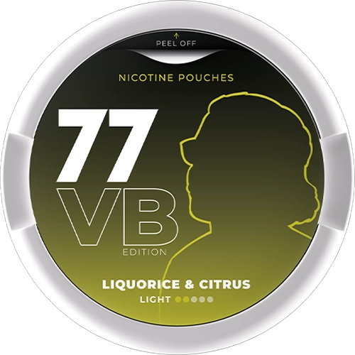 77 Woreczki Nikotynowe VB Edition Liquorice Citrus Light