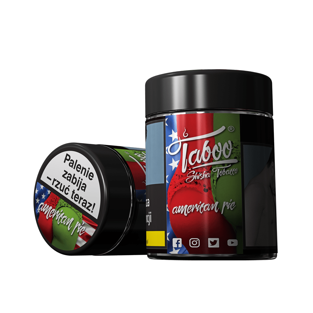 Taboo Tytoń do Shishy American Pie 50 g Aromat: podwójne jabłko