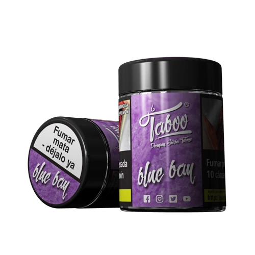 Taboo Tytoń do Shishy Blue Bay 50g Aromat: jagody, mięta