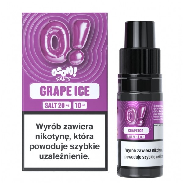Osom! Salt (Grape Ice) 20mg 10ml