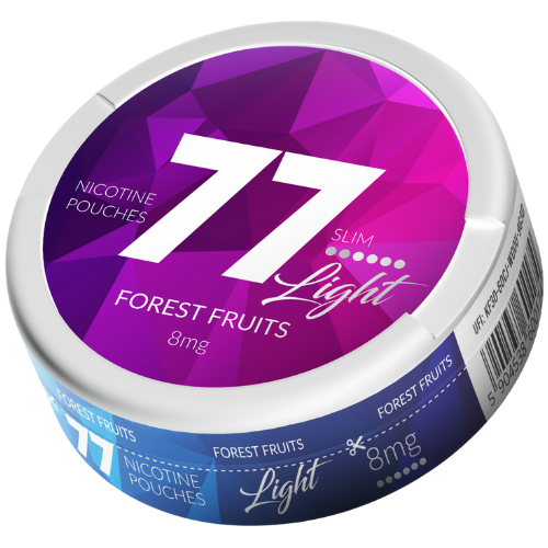 77 Woreczki Nikotynowe Forest Fruits Light