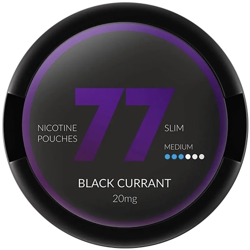 77 Woreczki Nikotynowe Black Currant Ice Medium