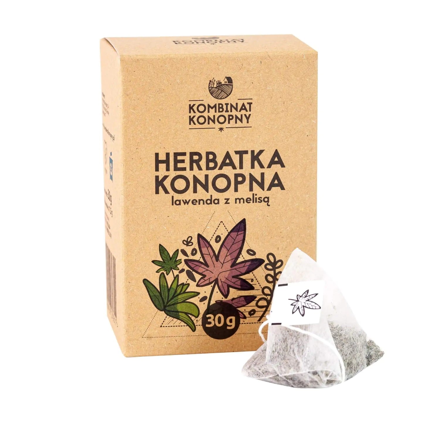 Kombinat Konopny Herbata Konopna Lawenda z Melisą 30g