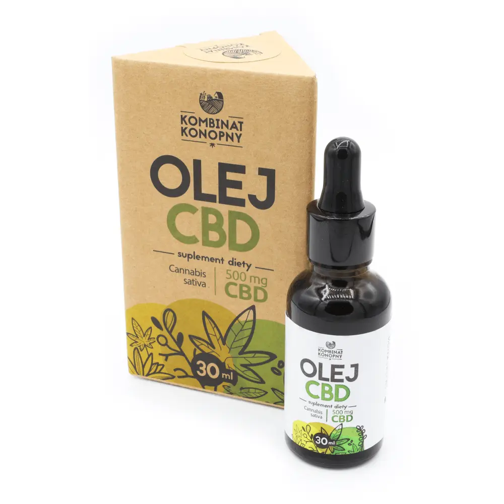 OLEJ CBD Kombinat Konopny - 500 mg CBD