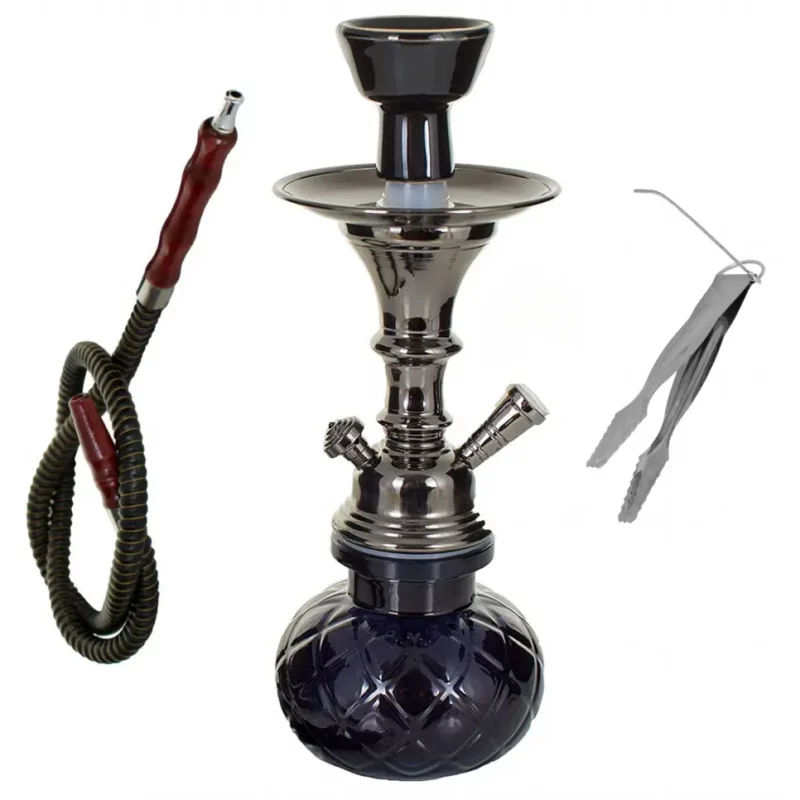 Fajka wodna Shisha H 26 cm/1 wąż Black (200017)
