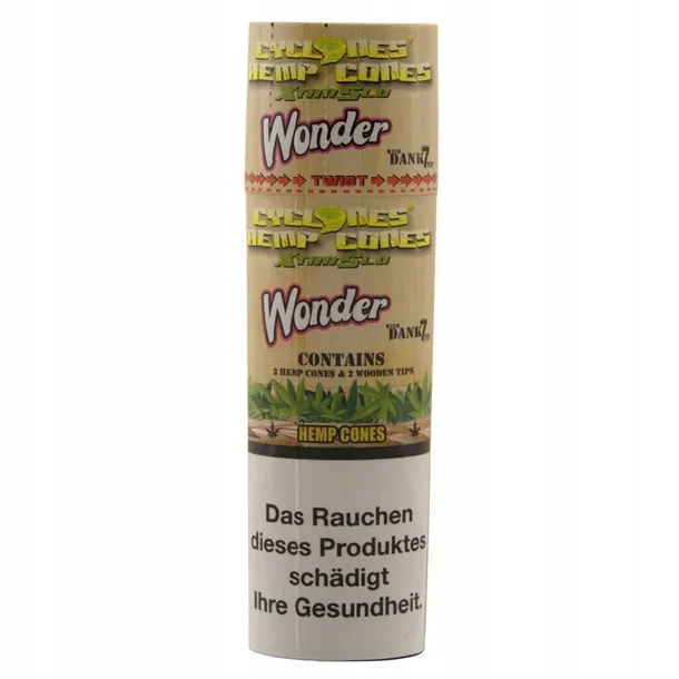 Owijki Cyclones Hemp Cone Blunt Wonderberry