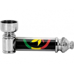 Zestaw: Fajka metalowa 7 cm+ Grinder fi 30 mm+ Sitka (31155)