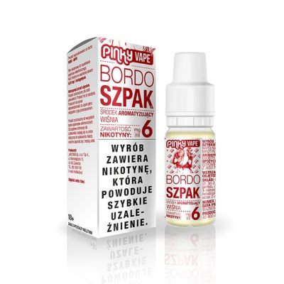 Pinky Vape Bordo Szpak (Wiśnia) 12mg/10ml