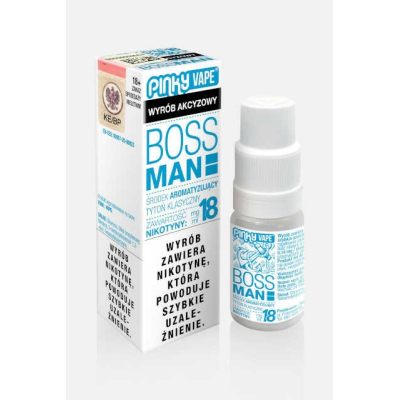 Pinky Vape Bossman (Tytoń klasyczny) 06mg/10ml