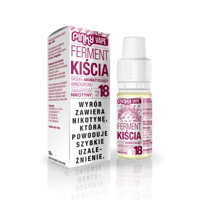 Pinky Vape Ferment Kiścia (Winogrono) 18mg/10ml