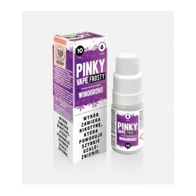 Pinky Vape Frosty Winogrono 18mg/10ml