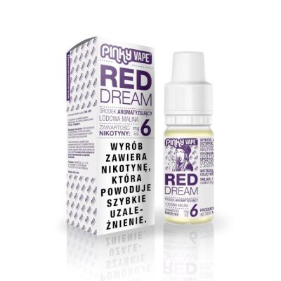Pinky Vape Red Dream (Lodowa Malina) 18mg/10ml