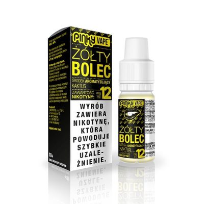 Pinky Vape Żółty Bolec (Kaktus) 18mg/10ml