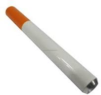 Fajka metalowa papieros L 80 mm (A58699)