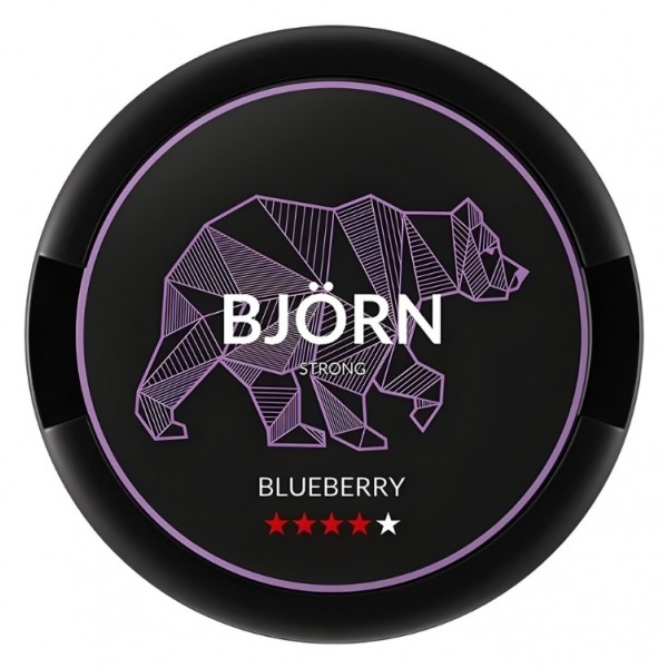Bjorn Woreczki Nikotynowe Blueberry Medium