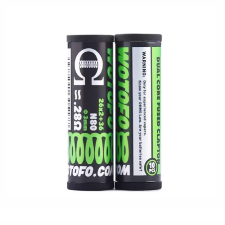 Wotofo Dual Core Fused Clapton 0.28 Ohm