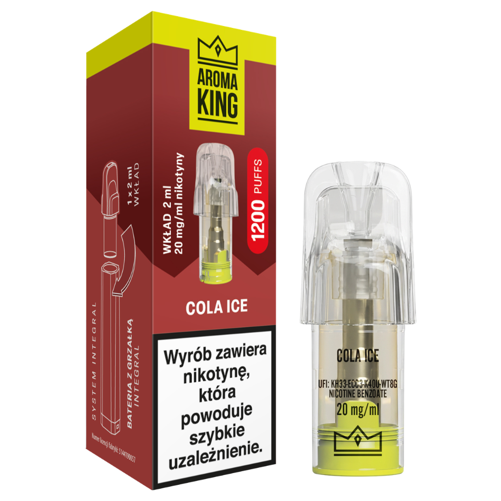 Aroma King Wkład Cola Ice 20mg 2ml