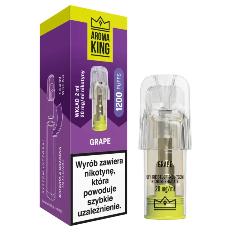Aroma King Wkład Grape 20mg 2ml
