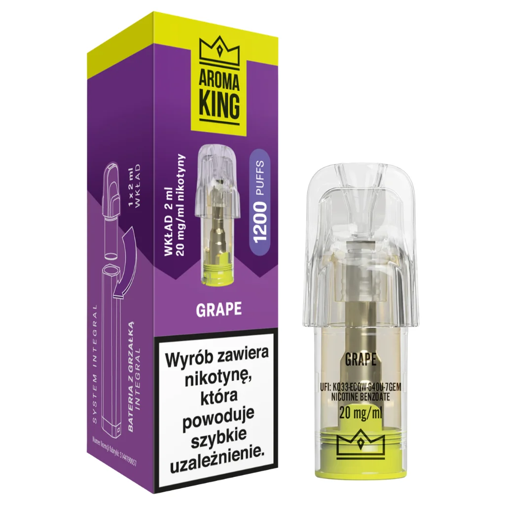 Aroma King Wkład Grape 20mg 2ml