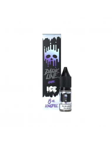 Koncentrat Darkline Ice- Grape 8/10 ml