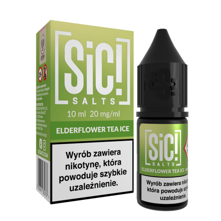 SIC! Salt Thea (Elderflower Tea Ice)
